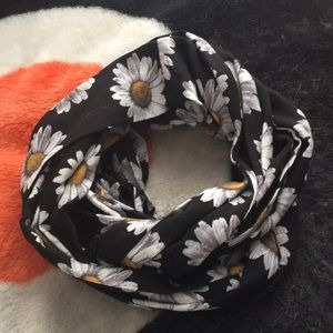 Sunflower infinity scarf